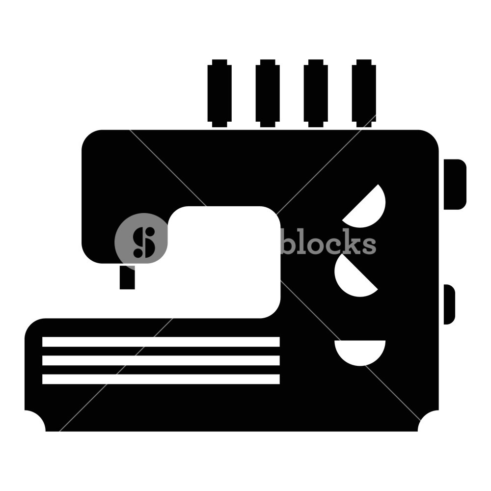 1000x1000 Sewing Machine Icon Simple Illustration Of Sewing Machine Vector