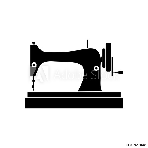 500x500 Sewing Machine Vector Icon