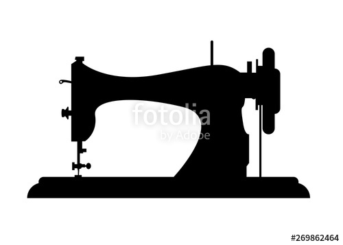 500x357 Tailor Vector Logo Sewing Machine Logo Template Fashion Logo