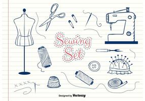 286x200 Sewing Free Vector Art