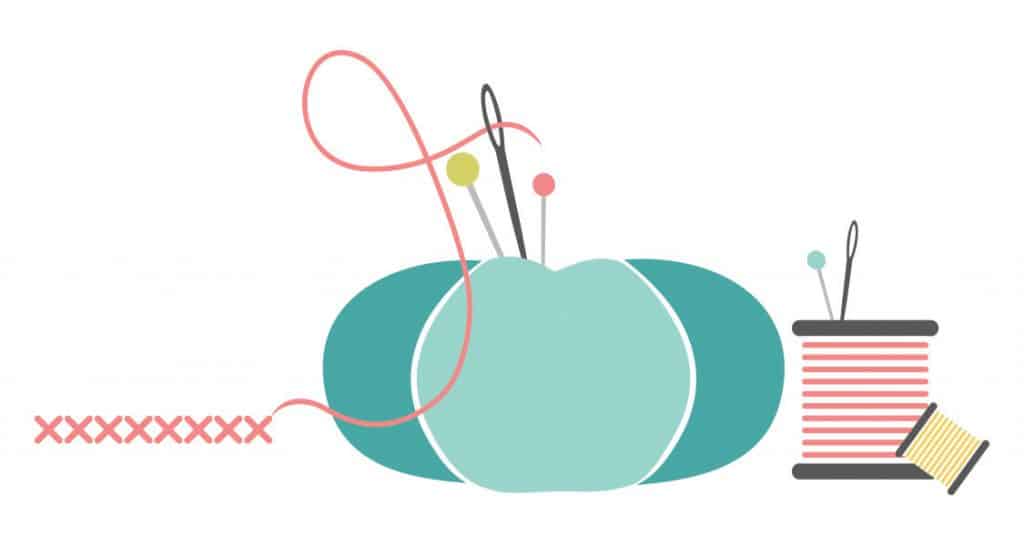 1024x546 Sewing Vector Icons