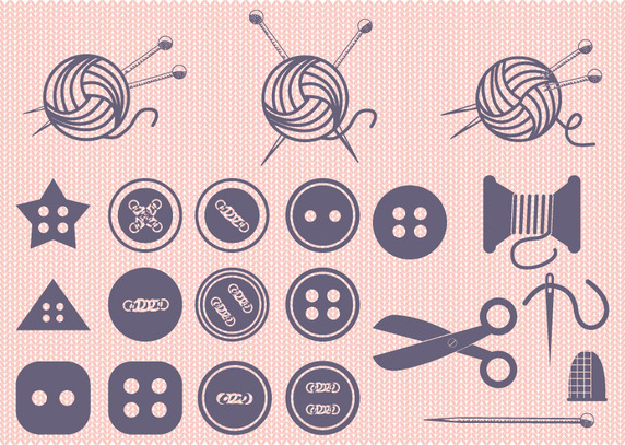 Set Of Ball Of Yarn And Sewing Vector Free Vector Download 572x407 Set Of Ball Of Yarn And Sewing Vector Free Vector Download