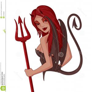 Royalty Free Stock Photography Sexy Angel Devil Silhouettes Vector 300x300 Royalty Free Stock Photography Sexy Angel Devil Silhouettes Vector