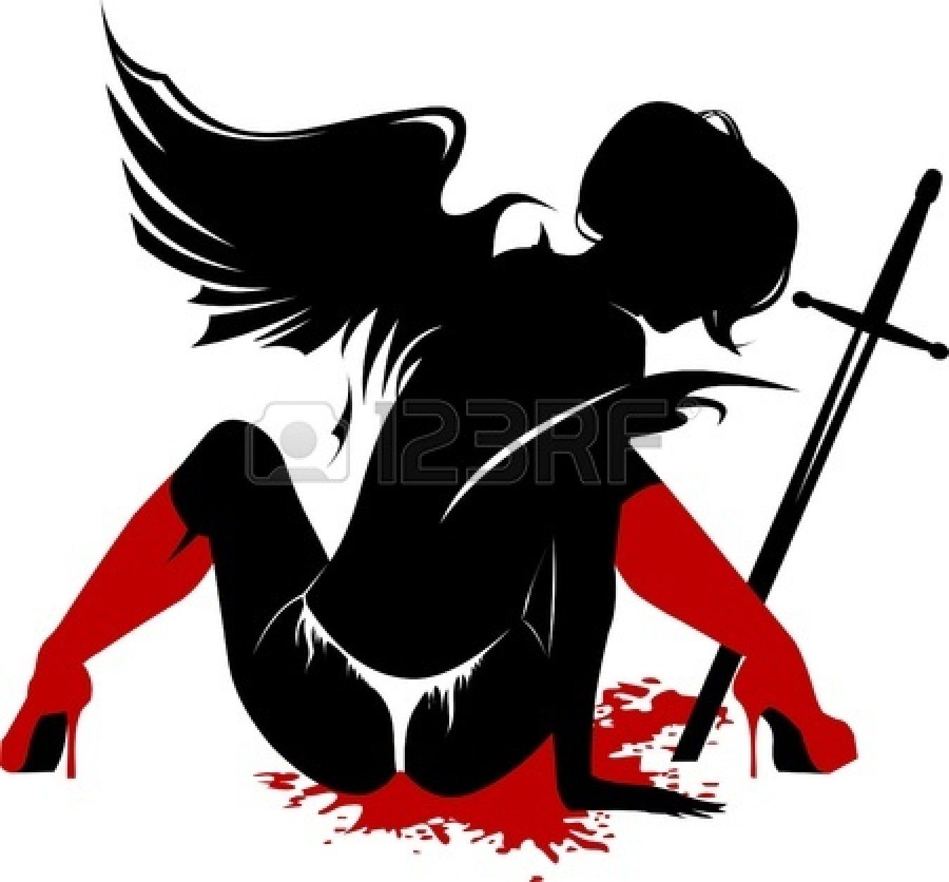 1350x1254 Stock Vector Tattoo Ideas Illustration Girl, Girl Silhouette