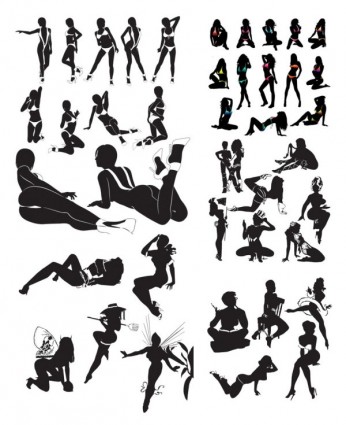 346x425 Sexy Female Silhouette Vector For Free Download Free Vector