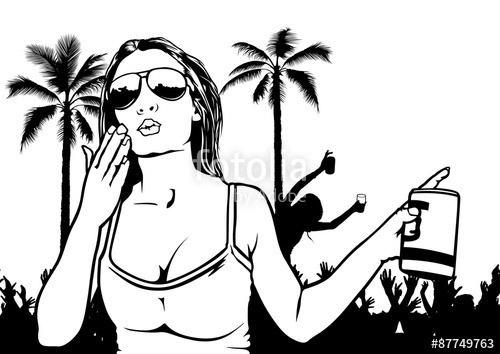 500x354 Tropical Dance Party