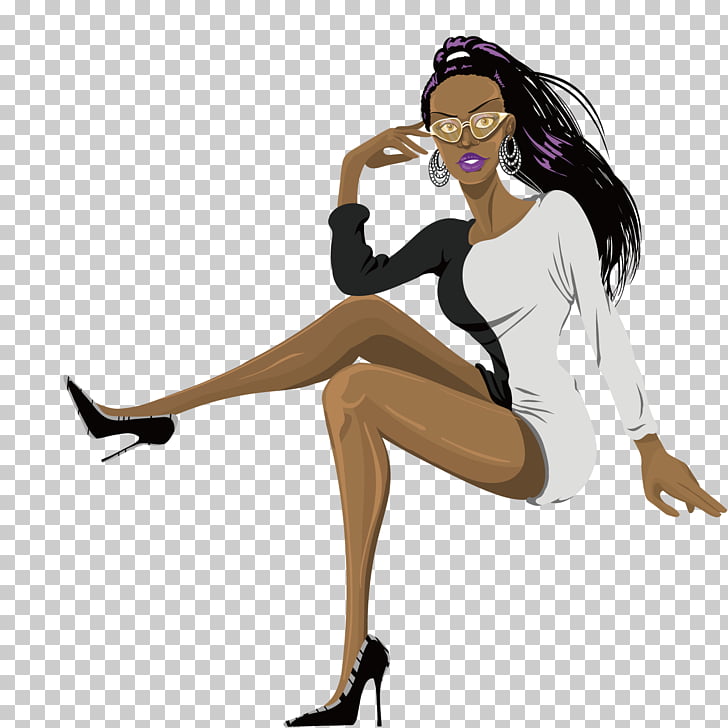 728x728 African American Africans Illustration, Sexy Girl Png Clipart