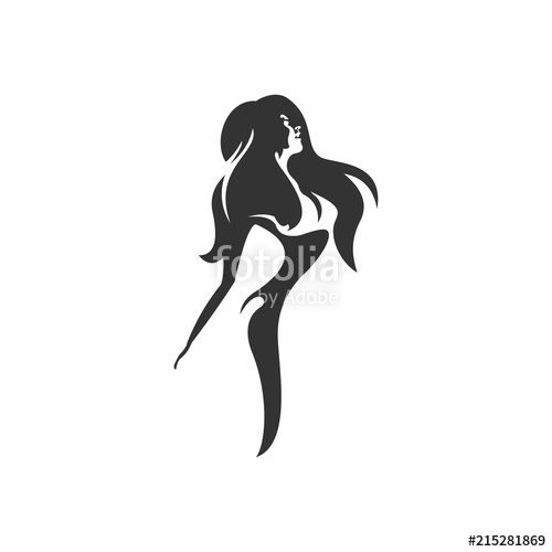 500x500 Sexy Woman Silhouettes Stock Image And Royalty Free Vector