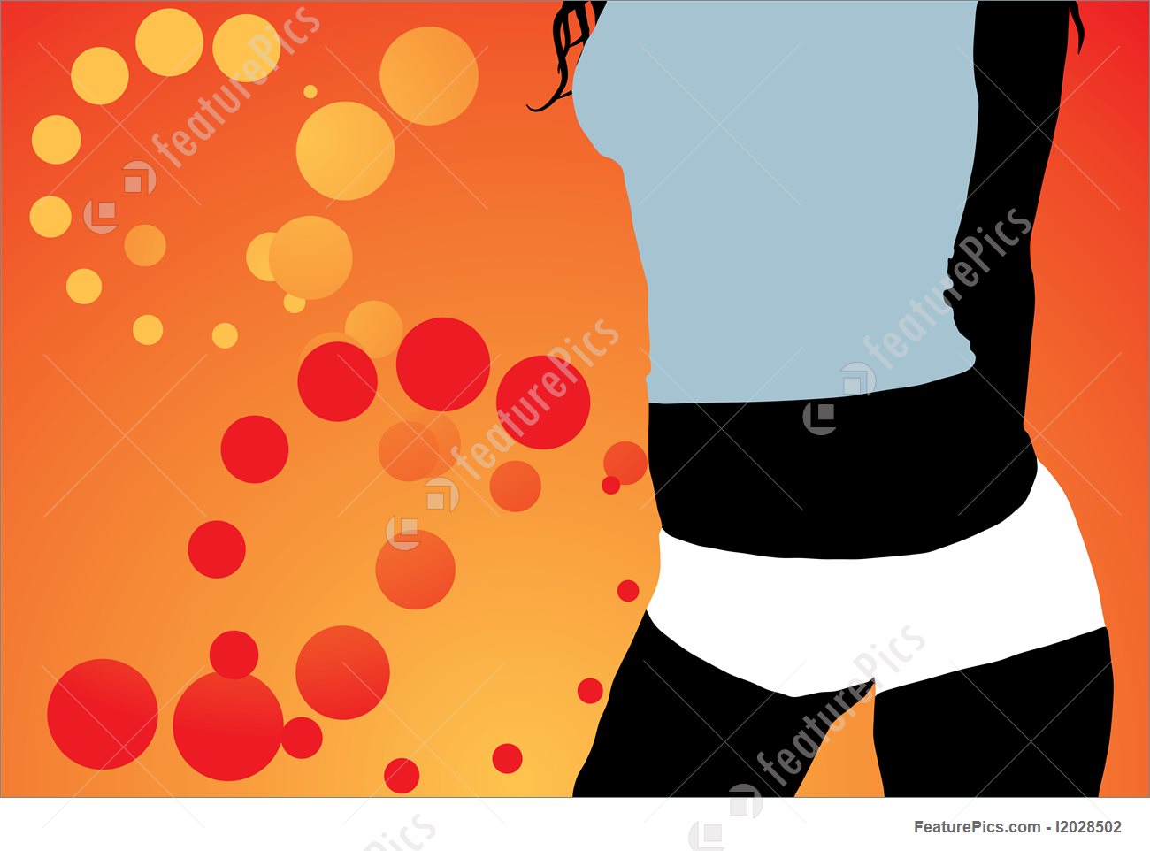 1300x962 Sexy Silhouette Illustration