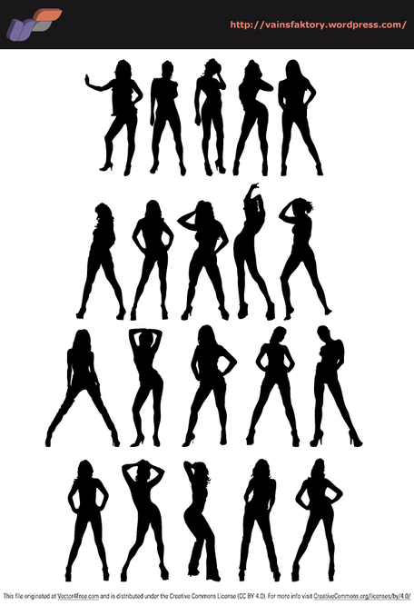 456x667 Free Sexy Silhouettess Clipart And Vector Graphics
