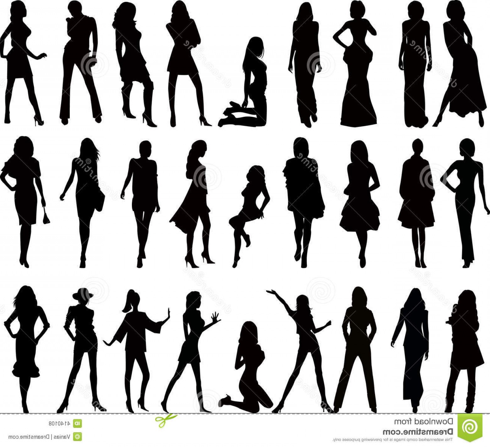 1560x1424 Royalty Free Stock Photos Sexy Woman Silhouettes Vector Image