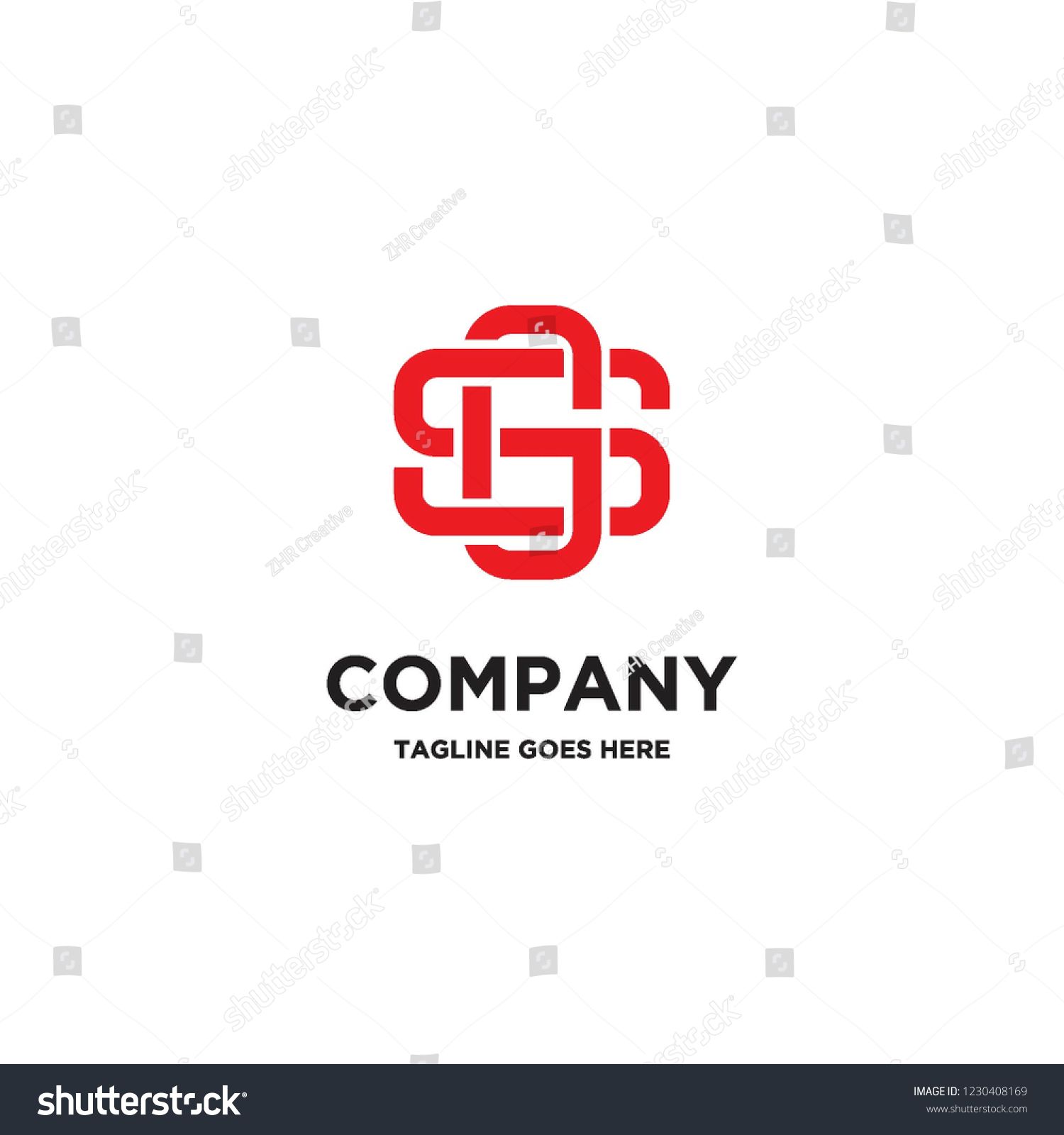 1500x1600 Sg Initial Logo Icon Vector Letter Initial Logo Design
