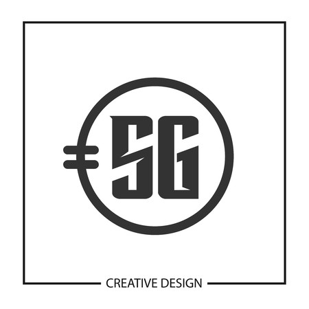 450x450 Initial Letter Sg Logo Template Design Vector Illustration
