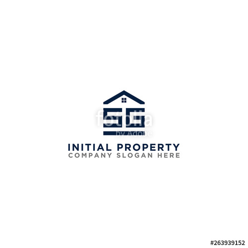 500x500 Logo Template Vector Design, Property, Real Estate