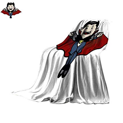 425x425 Angoueleven Plush Throw Blanket Sg Halloween Vampire