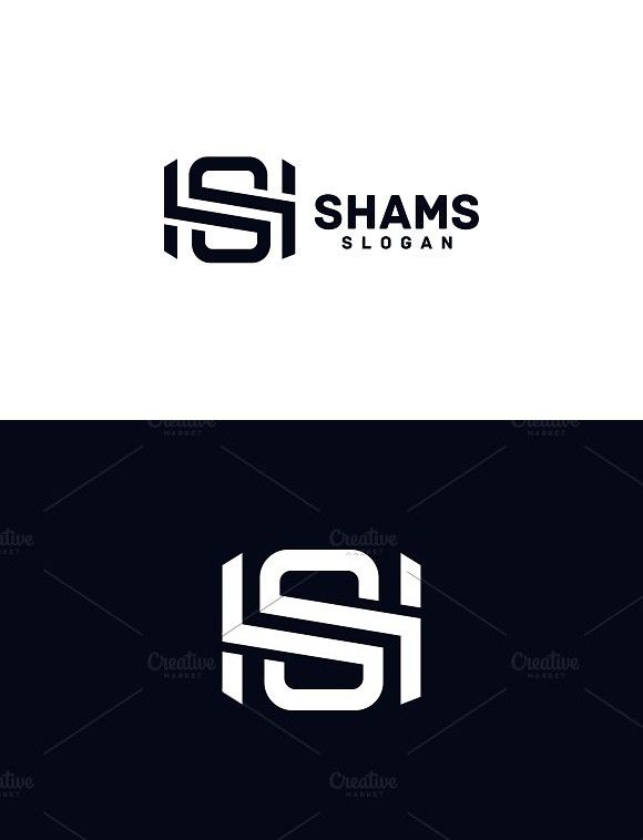 580x758 Sh Letter Branding, Logo Identity Logos, Hs Logo, Sg Logo