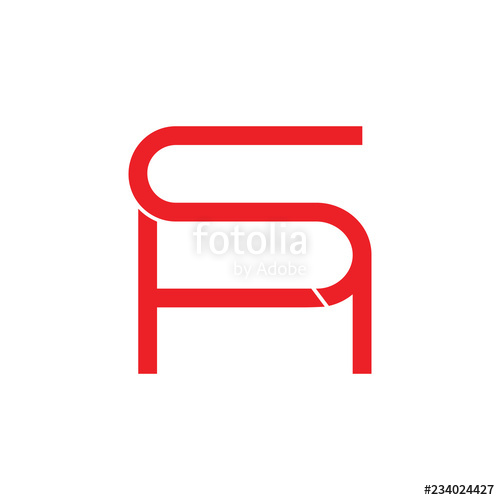 500x500 Letter Sh Linked Logo Vector Stock Image And Royalty Free Vector