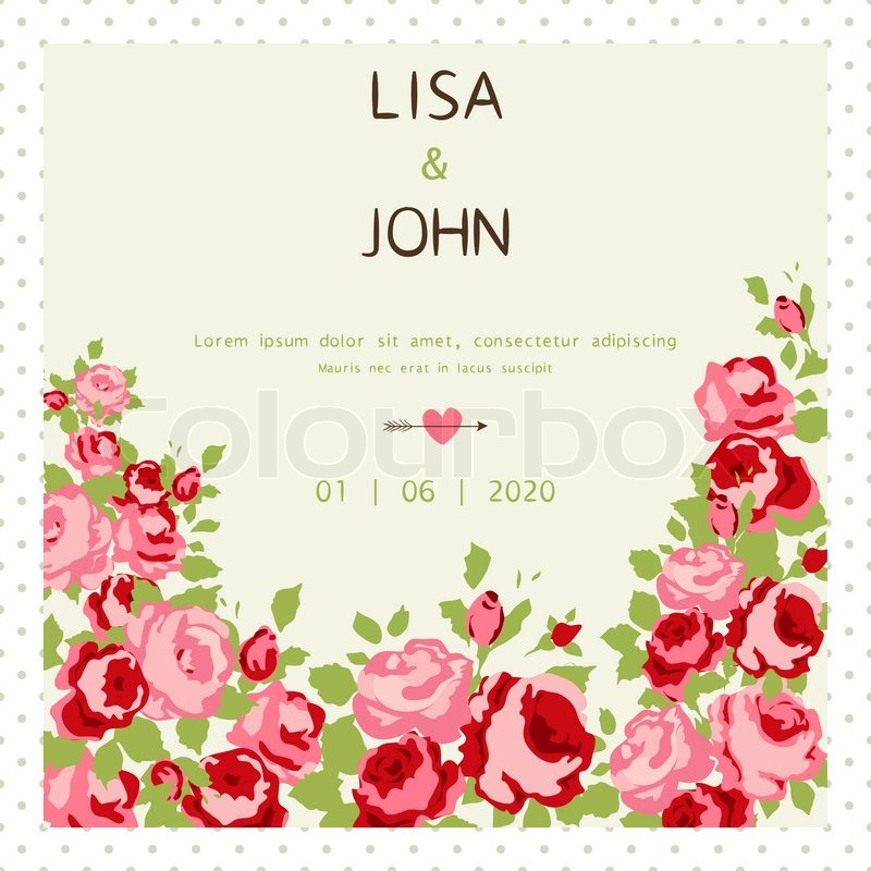 800x800 Abstract Roses Shabby Chic Background Stock Vector Colourbox