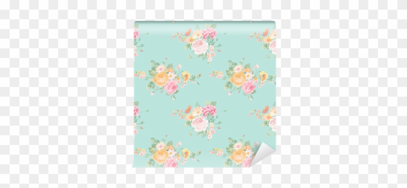 840x389 Vintage Flowers Background