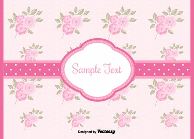 626x450 Shabby Fondo Estilo Chic Vector Gratis Lila Shabby Chic