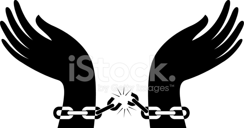 800x421 Shackles Stock Vector