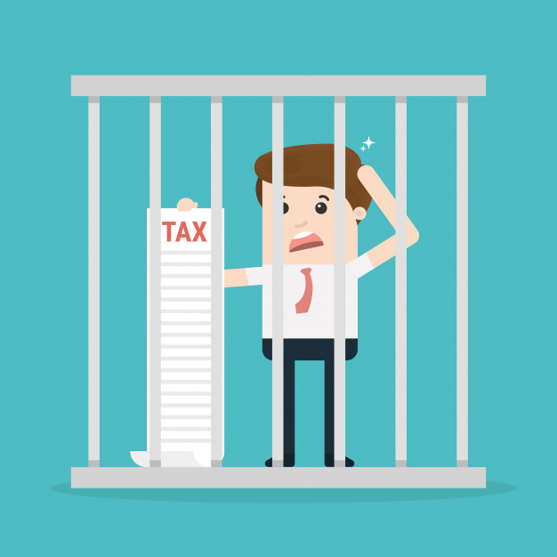 626x626 Businessman In Jail Wearing Shackles Vector Premium Download