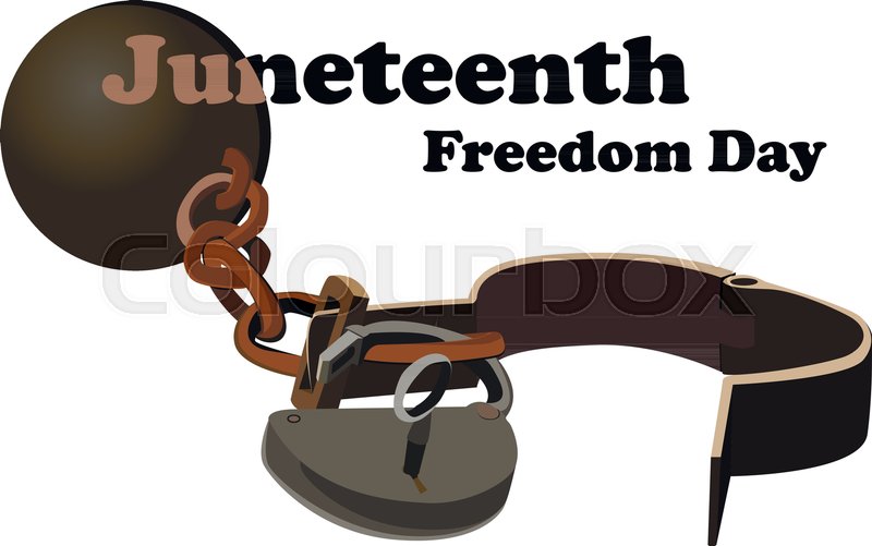 800x501 Concept On Juneteenth, Freedom Day Stock Vector Colourbox