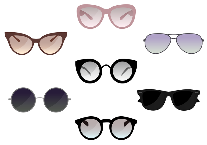 700x490 Sunglasses Vector