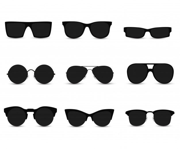 626x521 Cool Sunglasses In Retro Design Vector Free Download