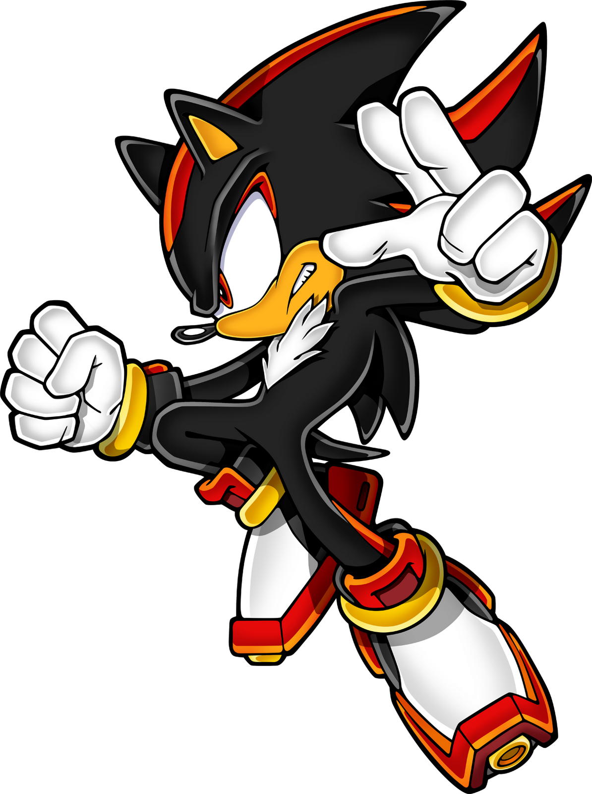 Shadow The Hedgehog Vector At Vectorified Com Collection
