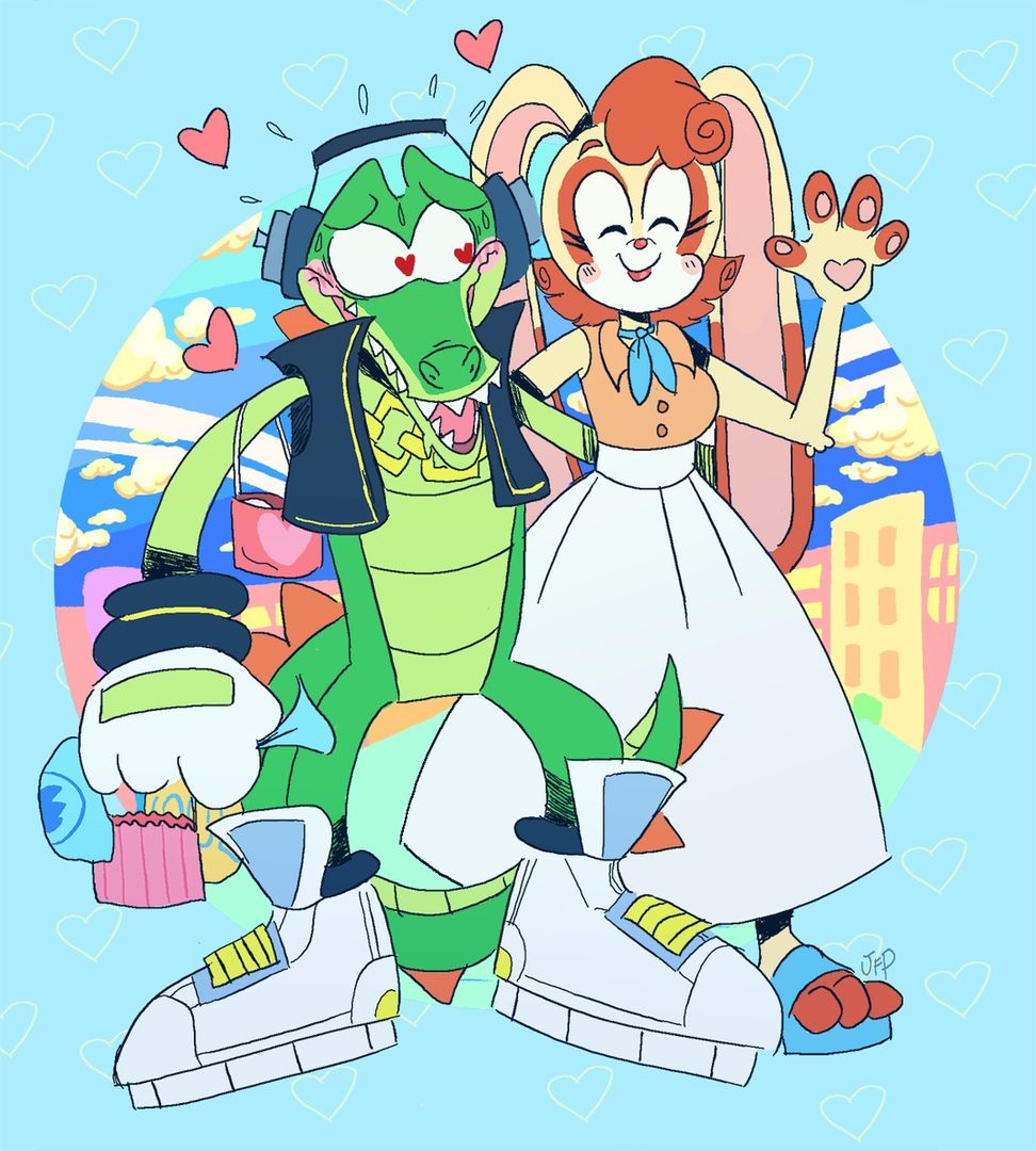 972x1080 Vector And Vanilla Sonic The Hedgehog Sonic Funny, Sonic Art