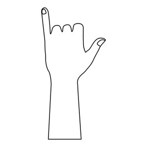 300x300 Shaka Royalty Free Vectors