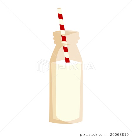 450x468 Milk Shake Vector Illustration