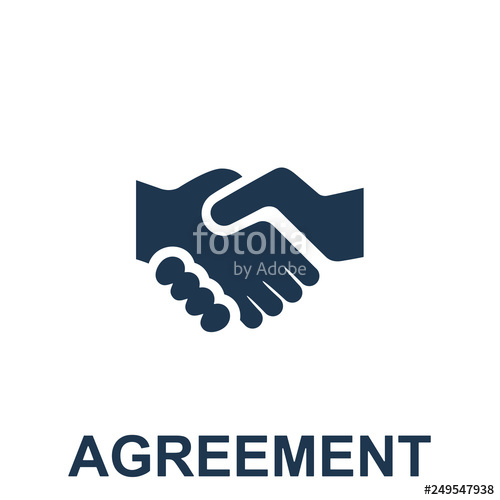 500x500 Hand Shake Vector Icon Stock Image And Royalty Free Vector