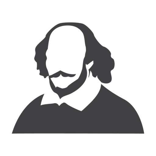 512x512 Shakespeare Silhouette