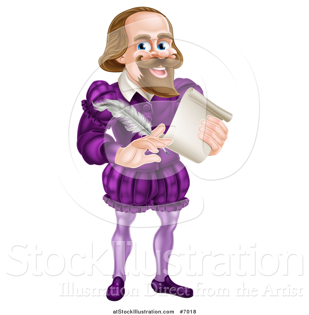 1024x1044 Vector Illustration Of A Cartoon Full Length Happy William