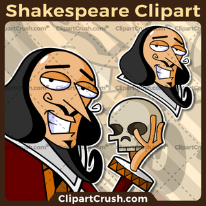 300x300 Nice Cartoon Shakespeare Clipart