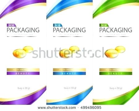 450x361 Packaging Label Design Template Elegant Vector Set Templates Color