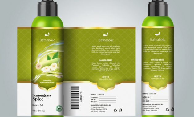 630x380 Bottles With Sample Labels For Shower Gel Or Shampoo Stock Vector