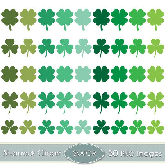 570x570 Shamrock Clipart Vector Clover Clip Art St Patricks Day