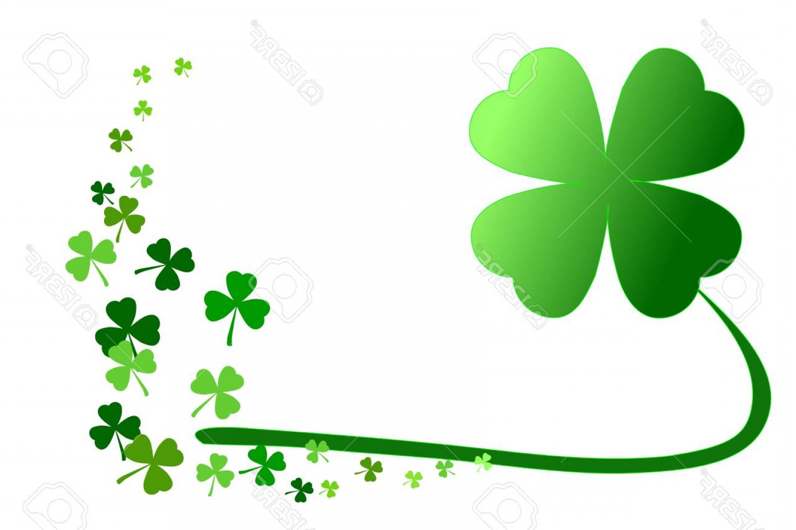 Shamrock Vector Art at Vectorified.com | Collection of Shamrock Vector ...