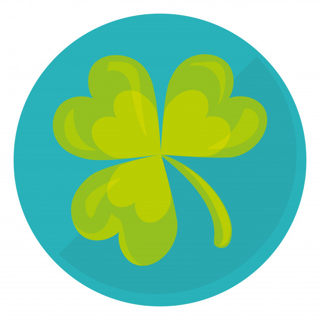 626x626 Clover Or Shamrock Clip Art Image Vector Free Download