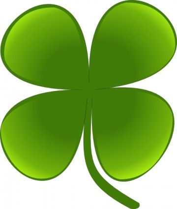 360x425 Free Vector Shamrock Clip Art Free Vector For Free Download