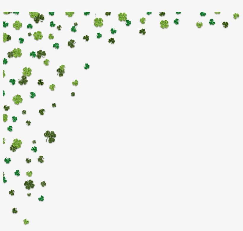 820x780 Shamrock Border Png Vector Free Download