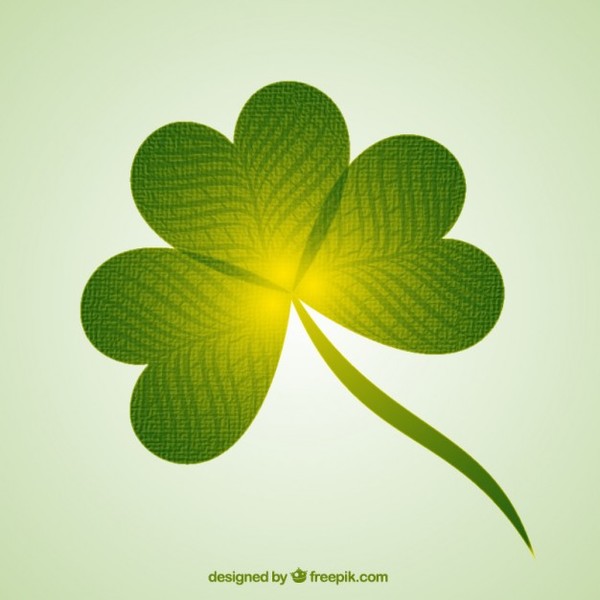 600x600 Bright Shamrock Free Vector Free Vectors Ui Download