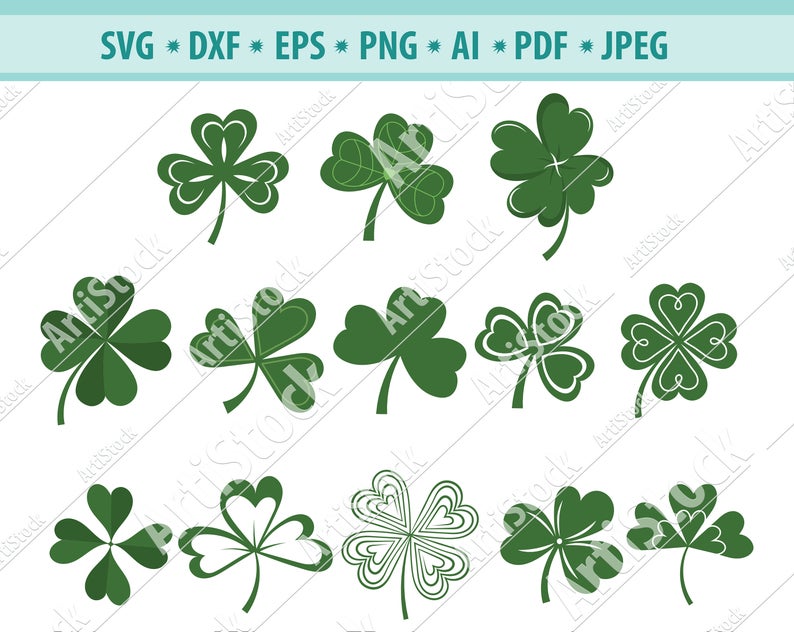 794x632 Shamrock Svgclover Svgshamrock Vectorshamrock Etsy