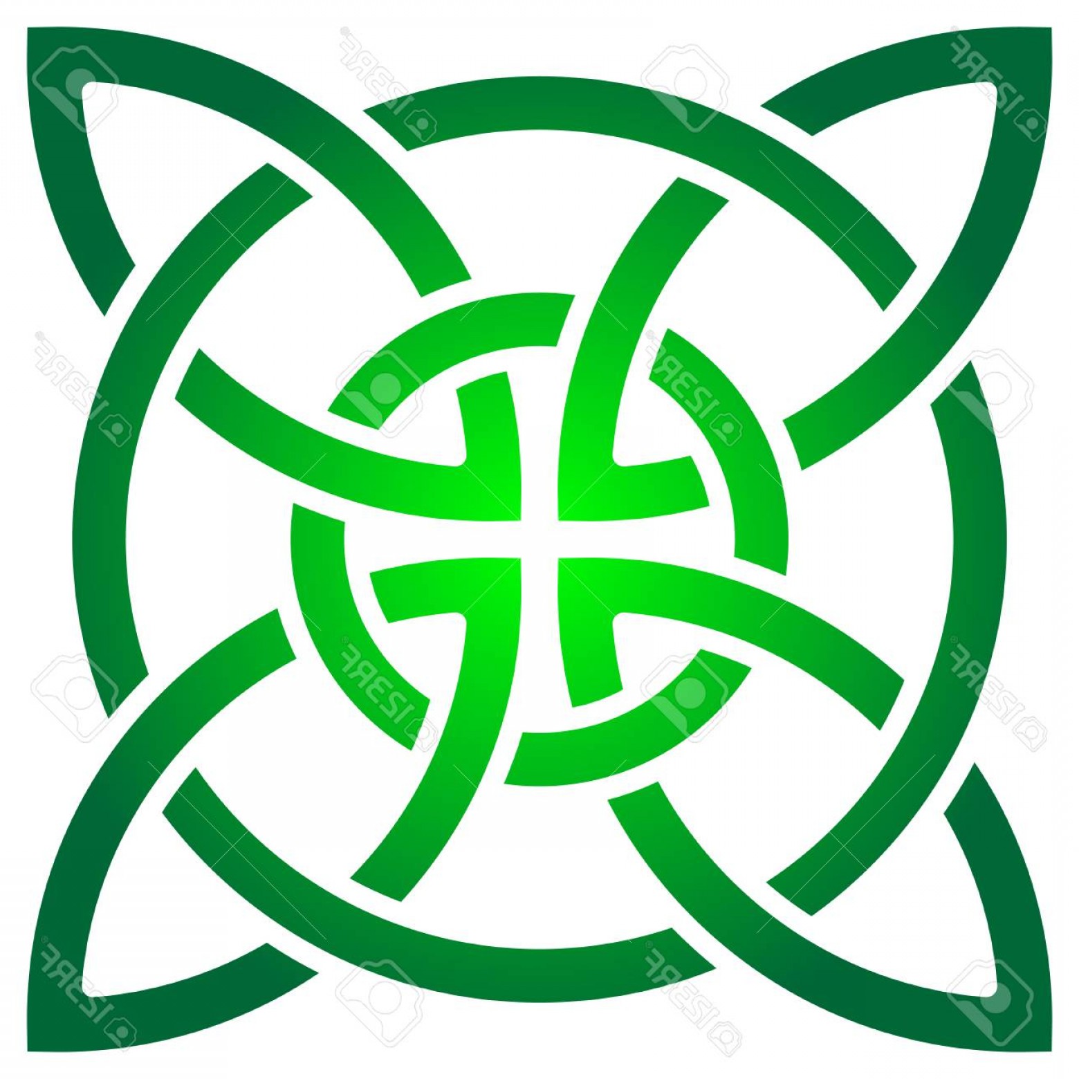 1560x1560 Celtic Shamrock Vector Wallkeeper