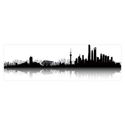 Shanghai Skyline Vector
