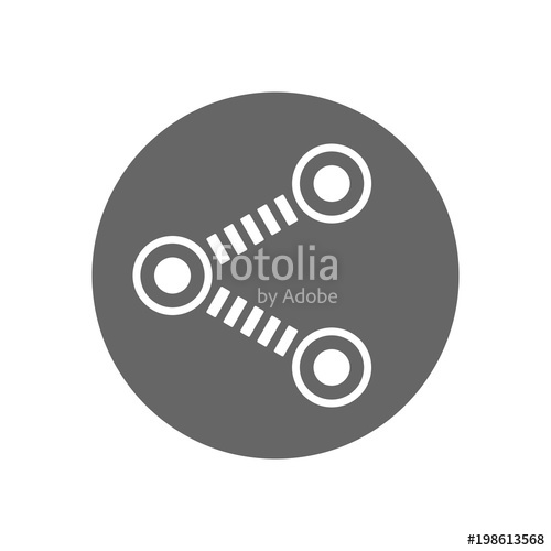 500x500 Share Button Vector Stock Image And Royalty Free Vector