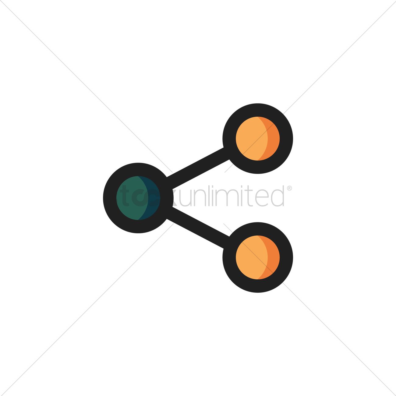 1300x1300 Share Icon Vector Image